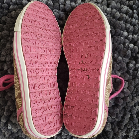 Coach Dawnell Low Top Fashion Sneakers Sz5.5 - Picture 15 of 16